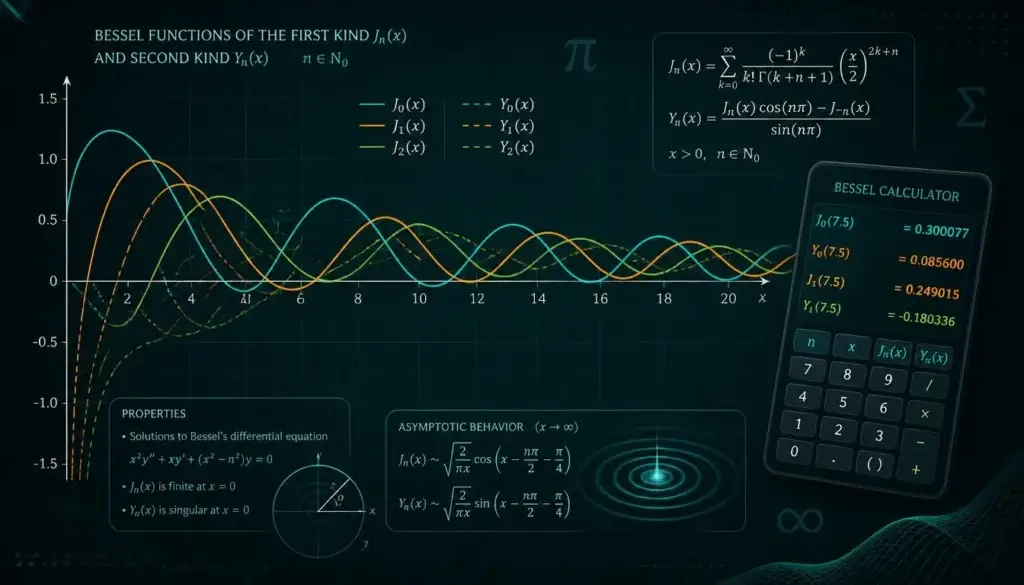 Bessel Function Calculator